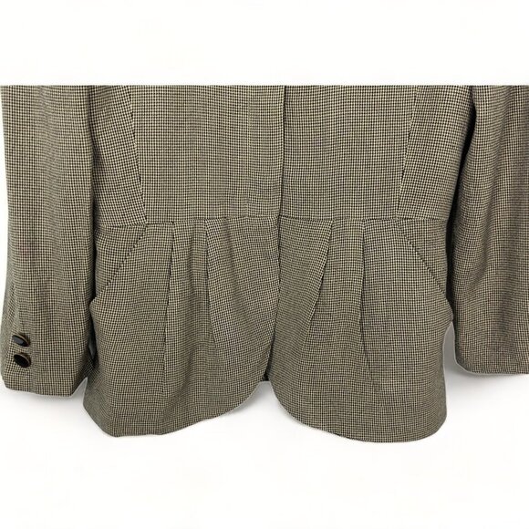 Kasper for ASL Vintage 80's Large Shoulder Pads Hidden Buttons Blazer (14) - Picture 6 of 14